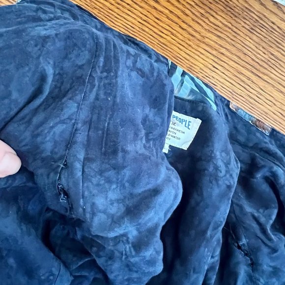 Vintage Patchwork Batik Quilted Duster Kimono Overcoat - OS Simple People Batik - Picture 10 of 10